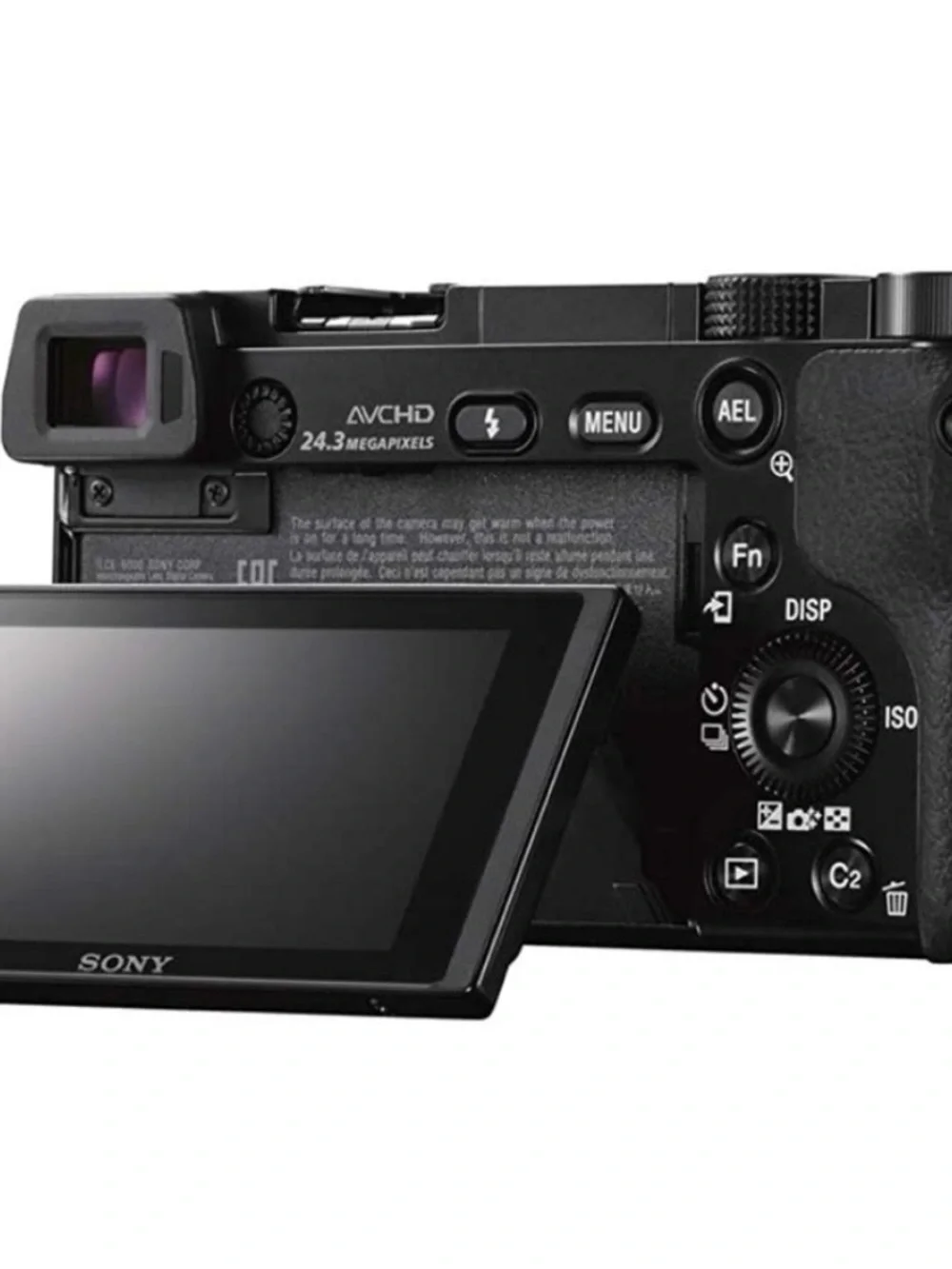 Sony Black Alpha Mirrorless Camera with 16-50mm and Telephoto Lens